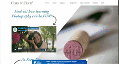 Desktop Screenshot of corkandclick.com
